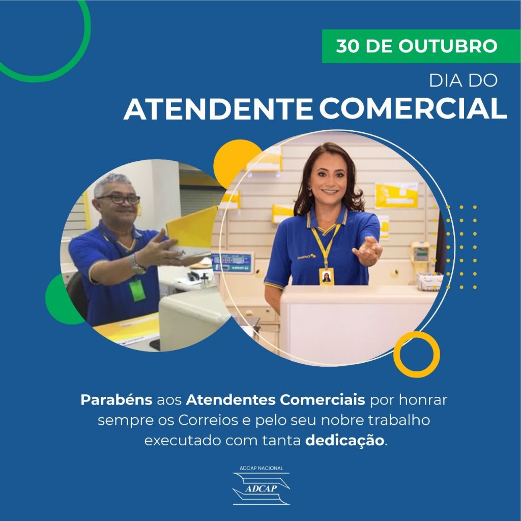 Parabéns aos atendentes comercias!