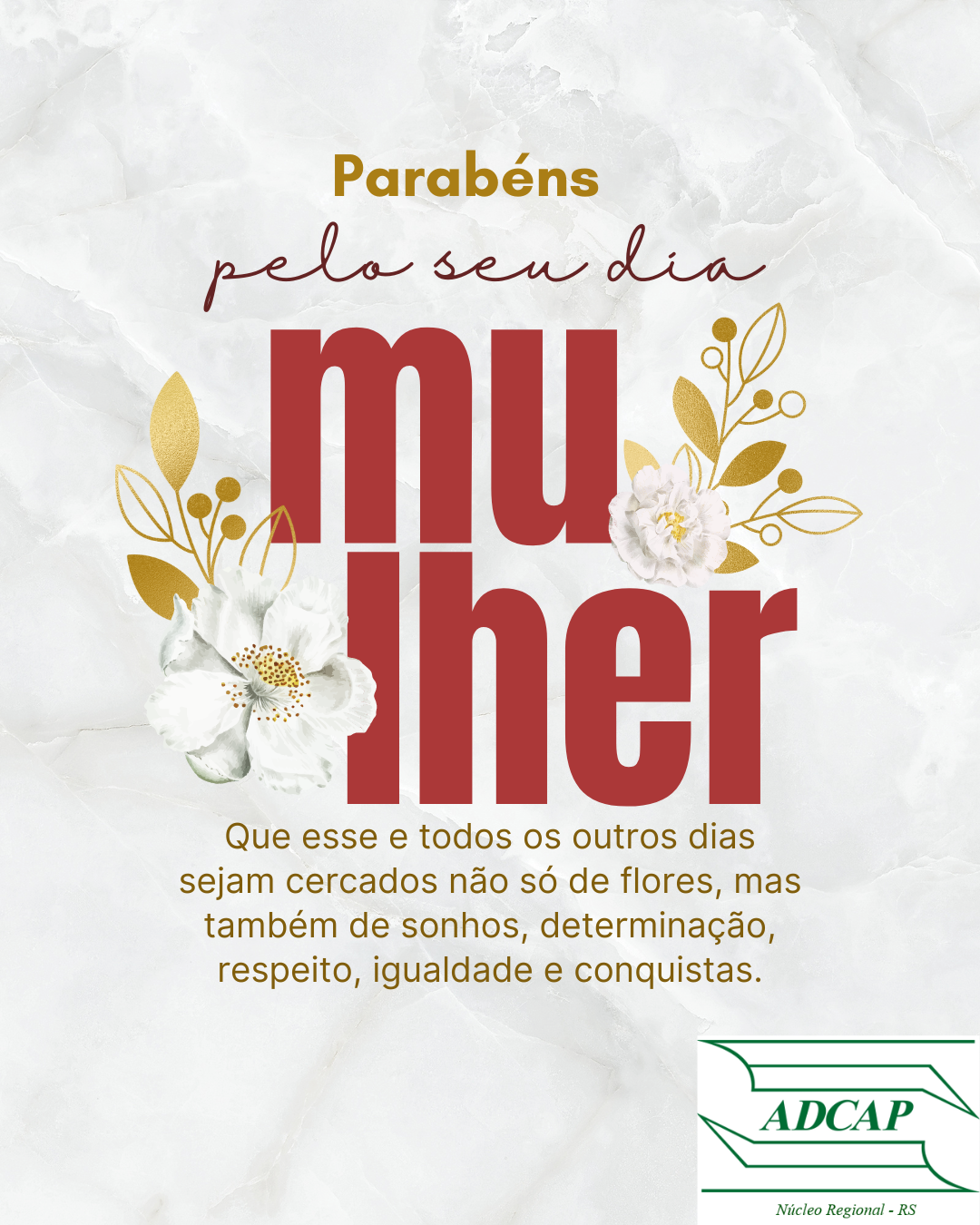 You are currently viewing Feliz dia da Mulher!