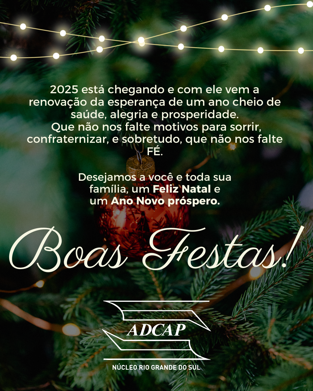 Boas Festas!